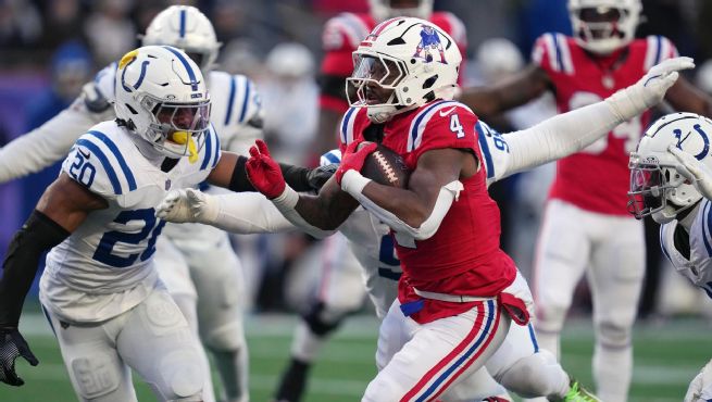 colts vs new england patriots match player stats