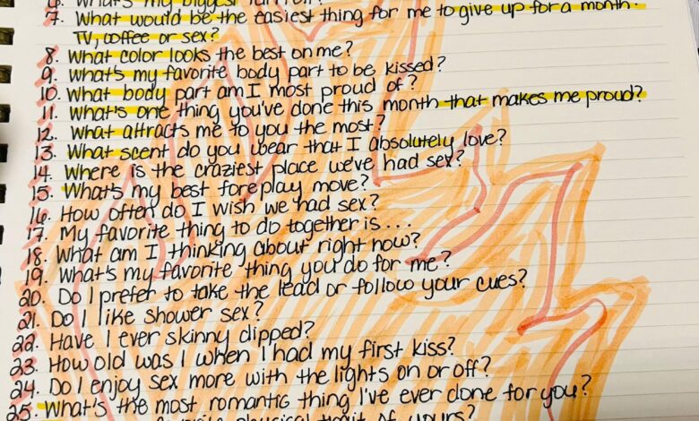 spicy questions to ask your boyfriend