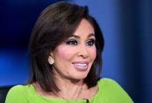 judge jeanine left eye