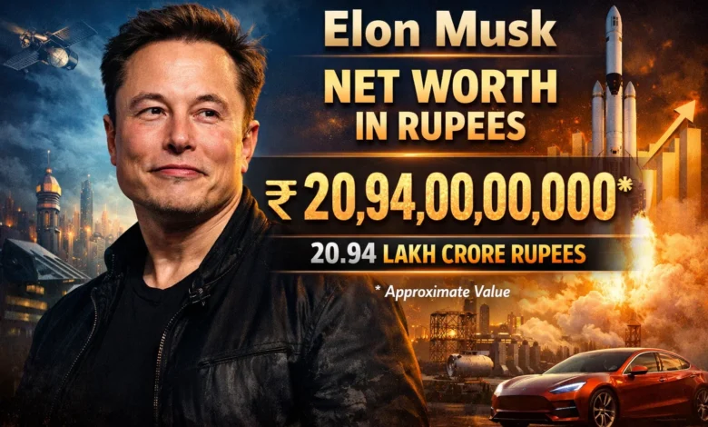 Elon Musk Net Worth in Rupees:The Astronomical Fortune: Understanding Elon Musk Net Worth in Rupees elon musk net worth in rupees