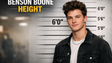 benson boone height and weight