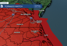 Tornado Watch Virginia
